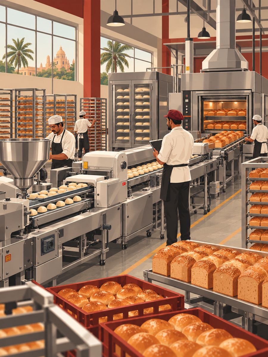 Complete bakery lines